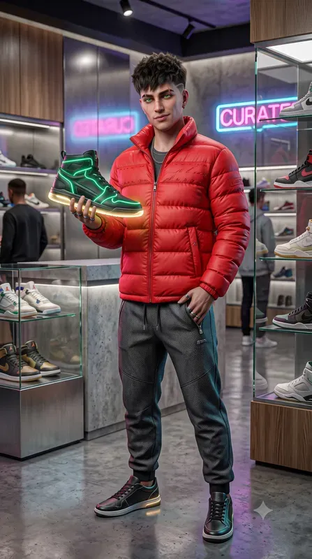 Consistent 3D Streetwear Fashion Icons