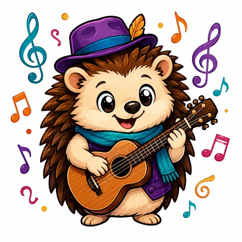 Playful Mascot Sticker Generator