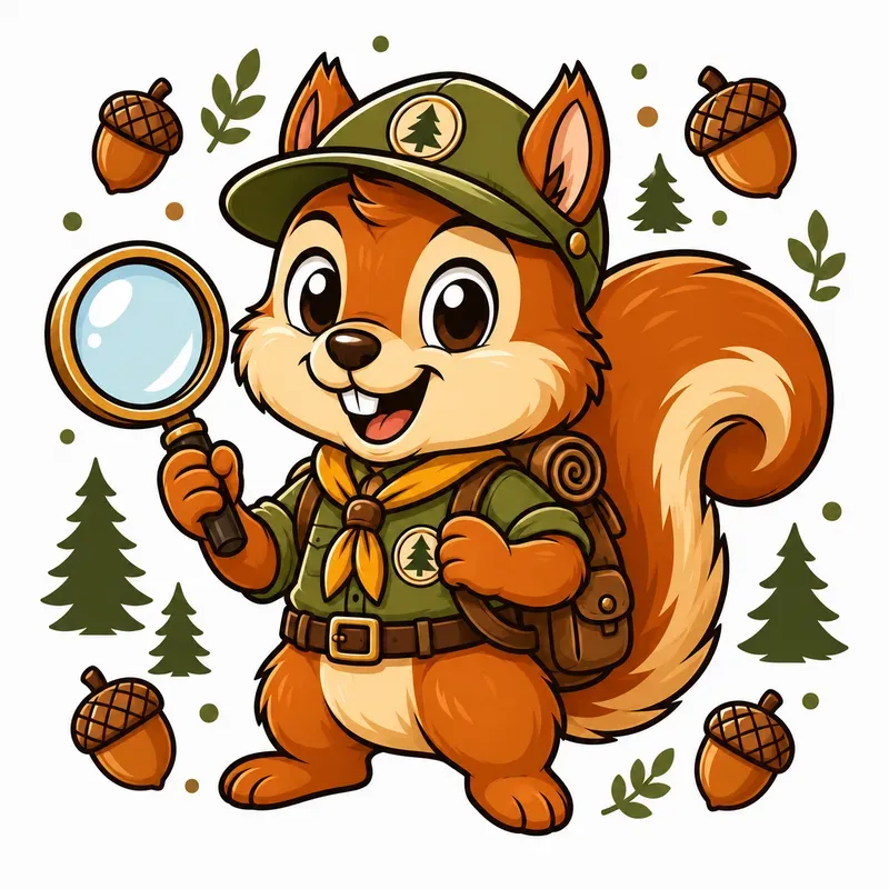 Playful Mascot Sticker Generator