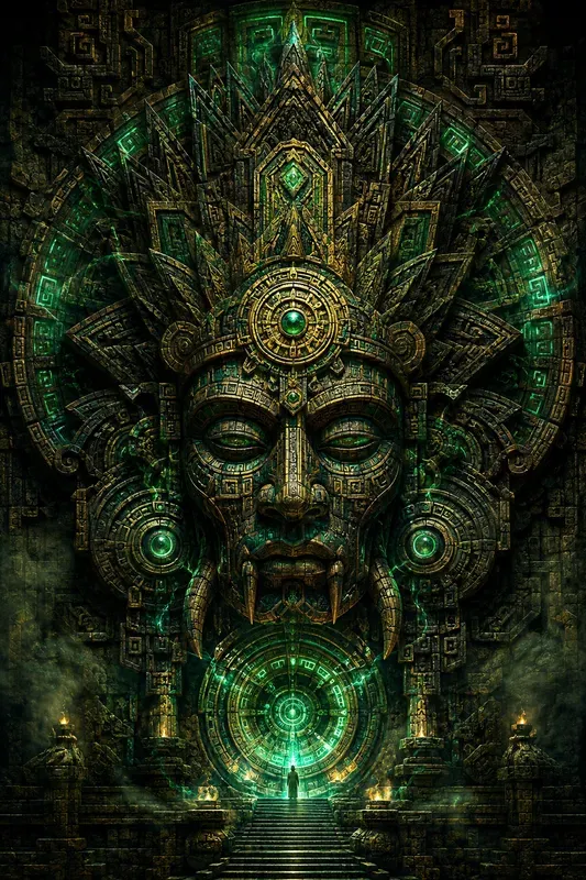 Tribal Illusion Art Generator