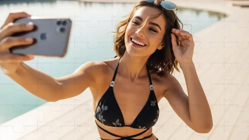 Swimsuit Selfie Portraits