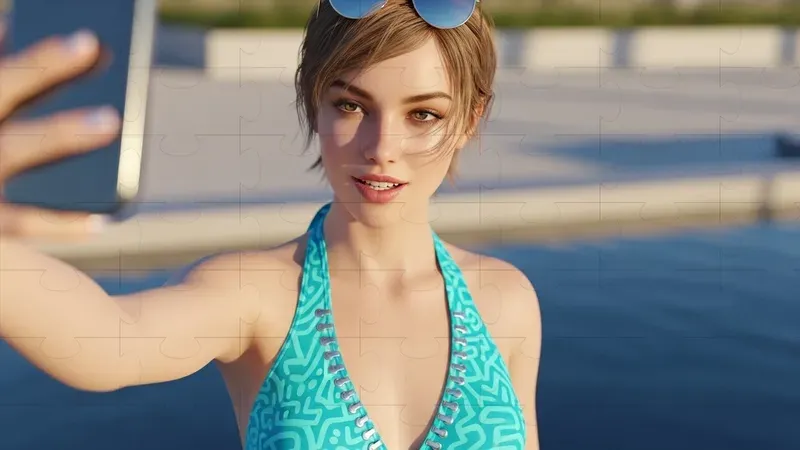 Swimsuit Selfie Portraits