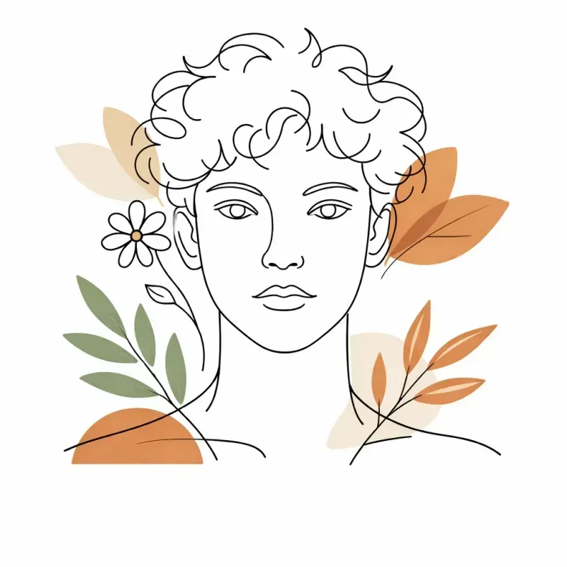 Minimalist Boho Line Art