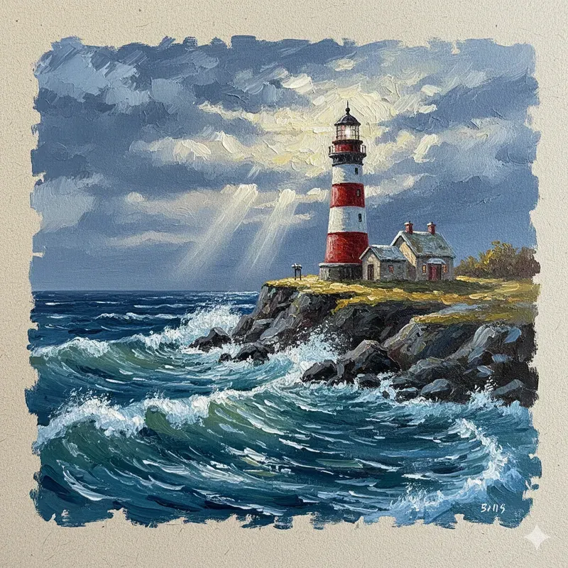 Cinematic Oil Painting Scenes