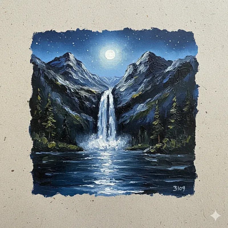 Cinematic Oil Painting Scenes