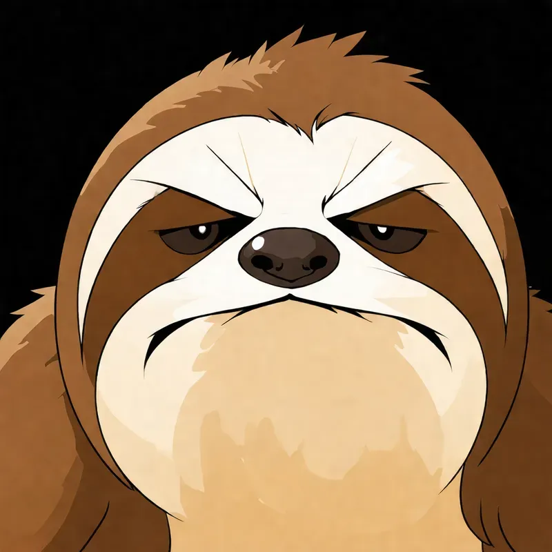 Grumpy Animal Meme Illustrations