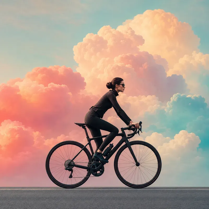Surreal Cloud Journey Scenes