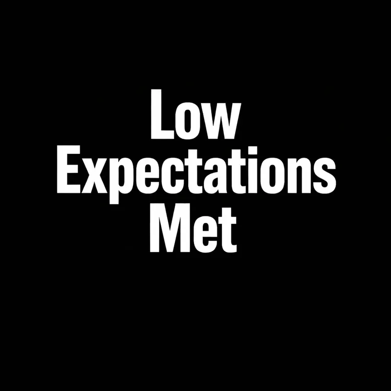 Minimalist Sarcastic Tshirt Typography