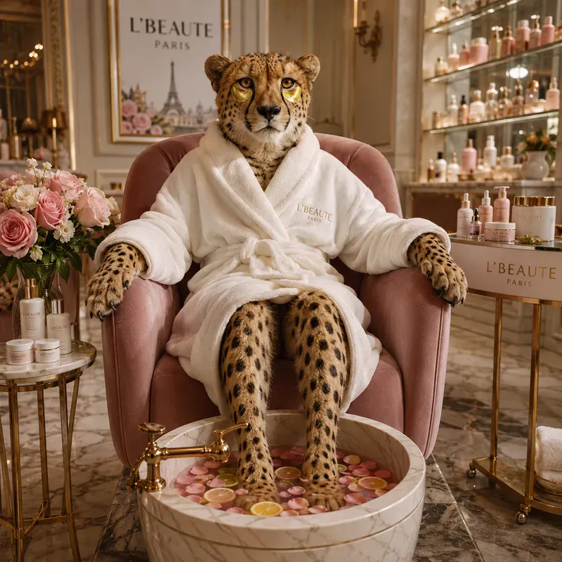 Luxury Animal Spa Portrait Series
