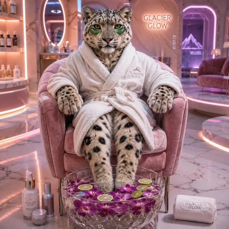 Luxury Animal Spa Portrait Series
