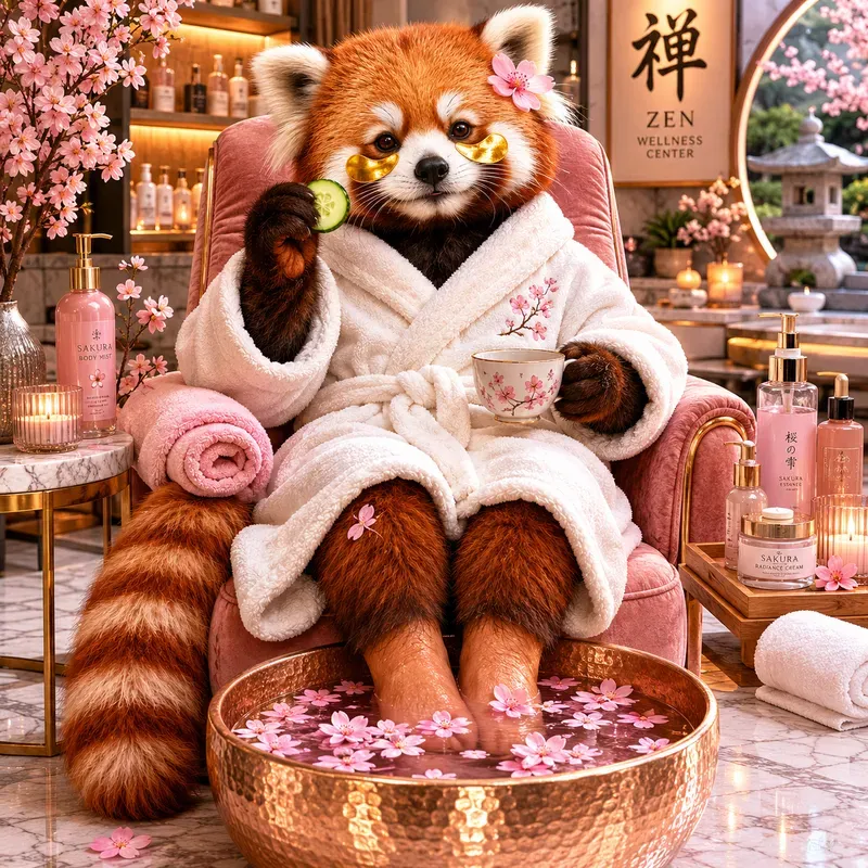 Luxury Animal Spa Portrait Series