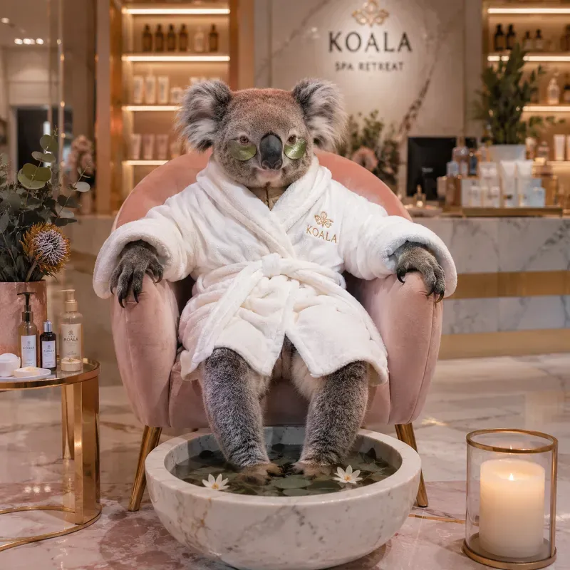 Luxury Animal Spa Portrait Series