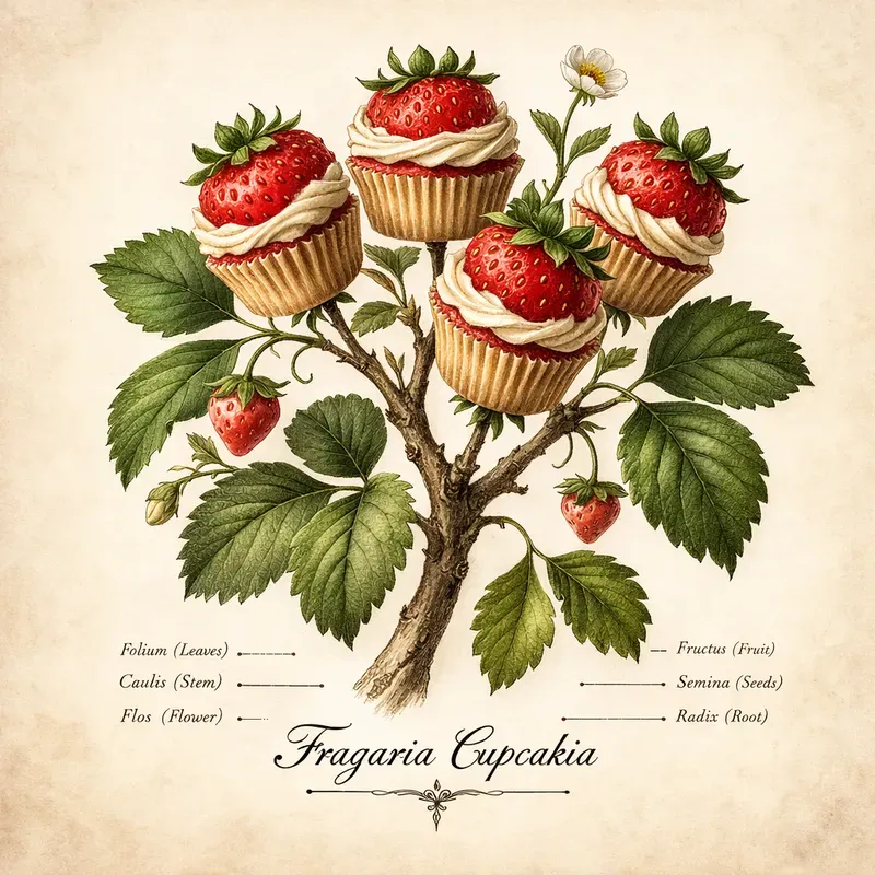 Vintage Botanical Food Prints
