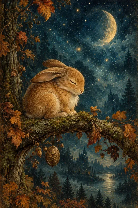 Mystical Woodland Animal Art