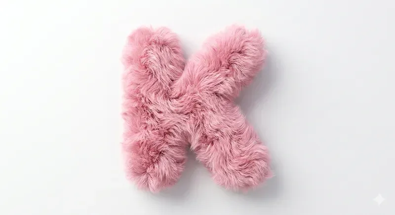 3D Fluffy Furry Letters Generator