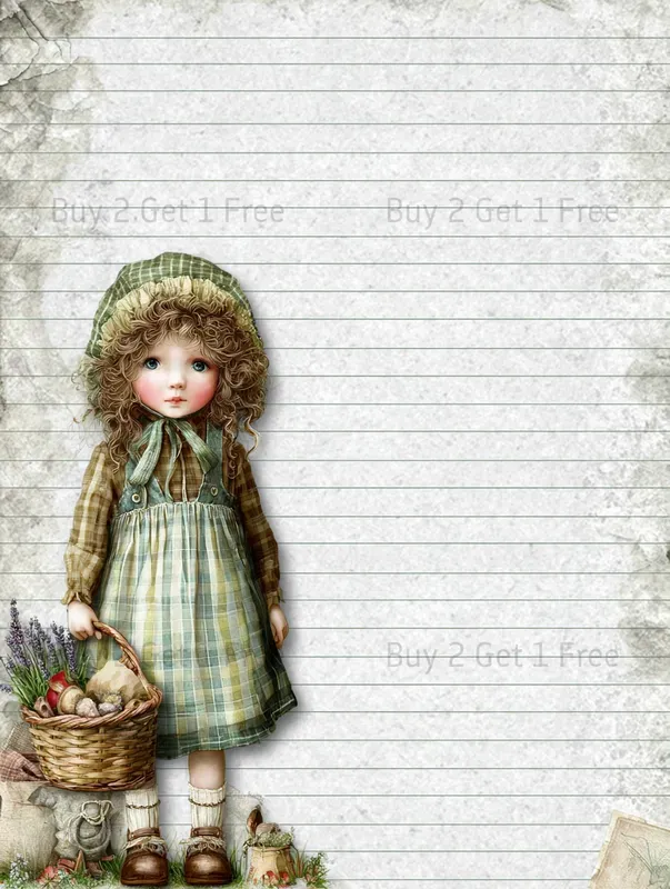 Summer Shabby Farmhouse Plain Papers