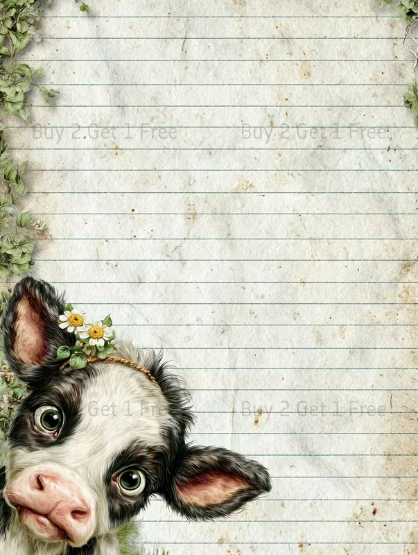 Summer Shabby Farmhouse Plain Papers