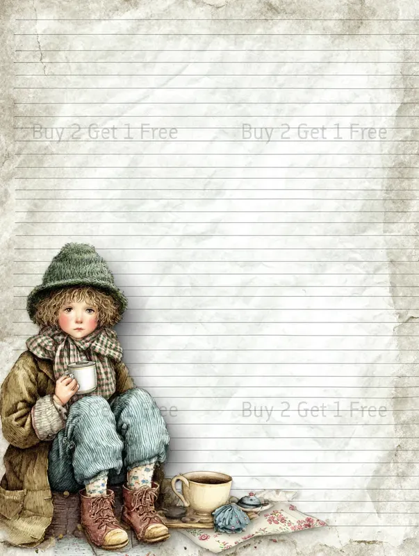 Summer Shabby Farmhouse Plain Papers