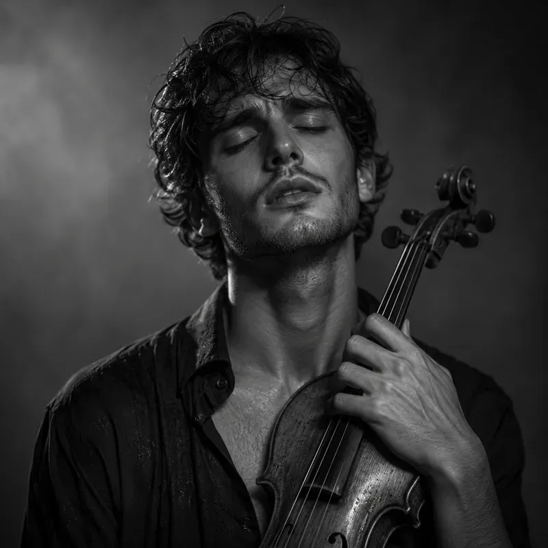 Cinematic Monochrome Portrait Series