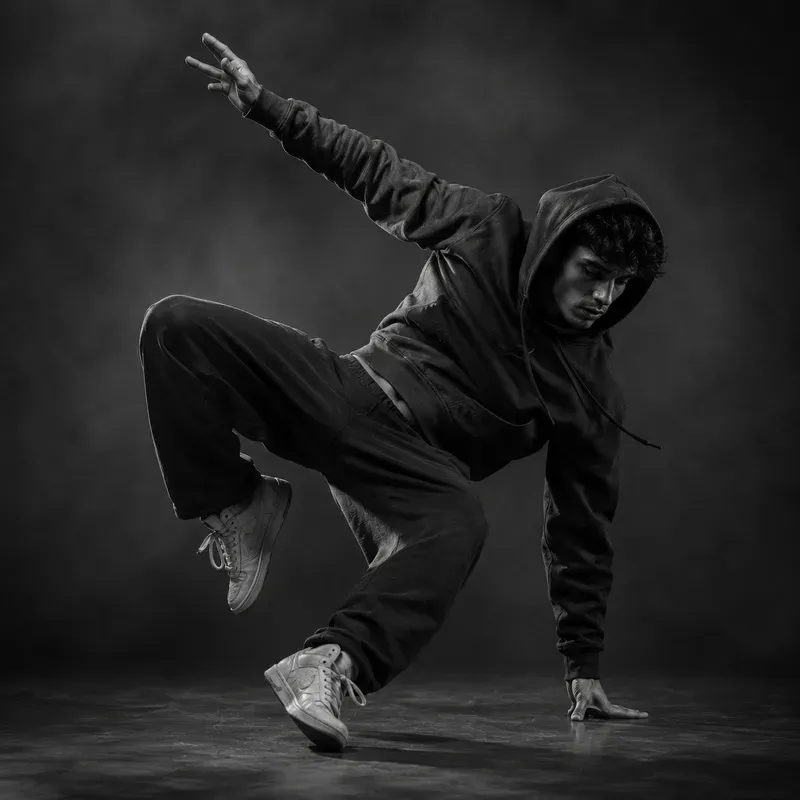 Cinematic Monochrome Portrait Series