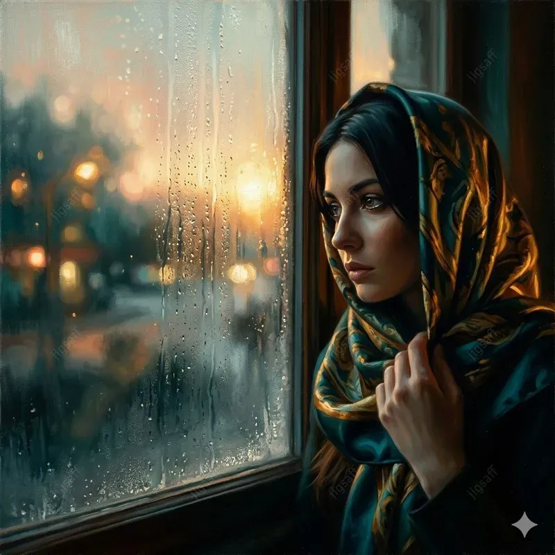 Ethereal Luminous Cinematic Oil Paintings