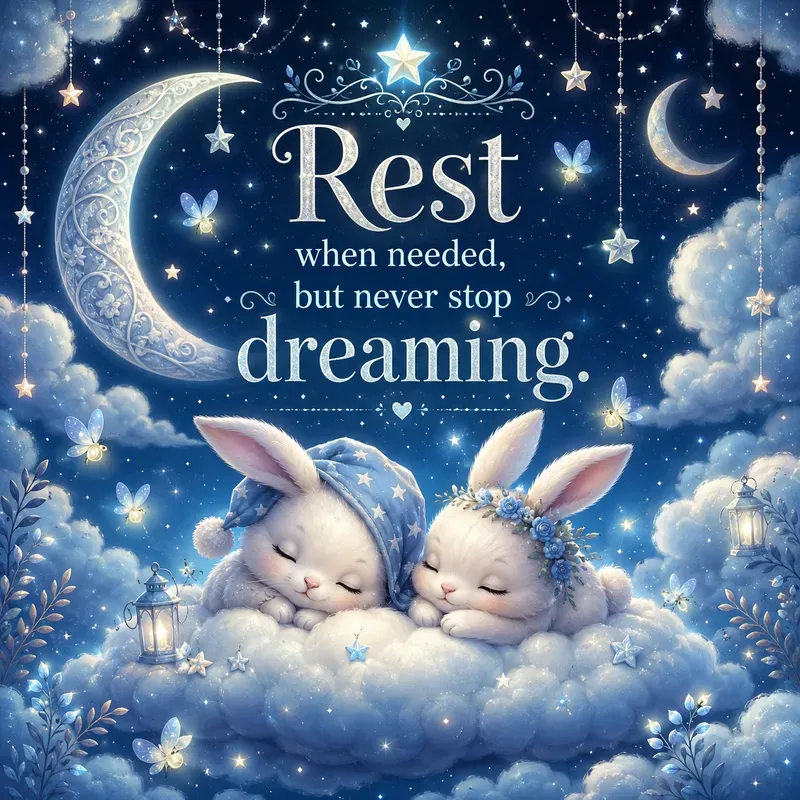 Cute Fantasy Motivation Posters