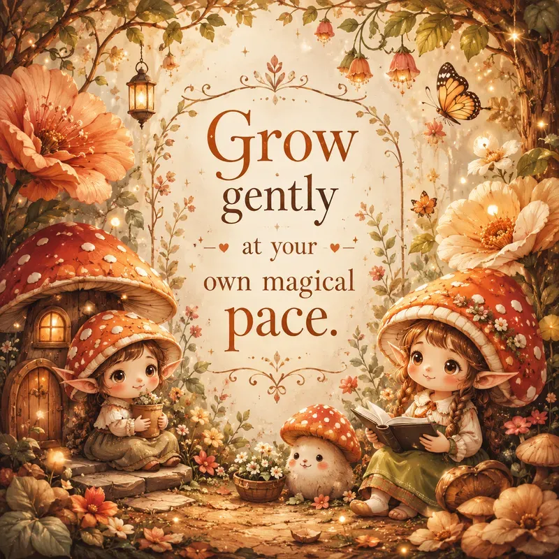 Cute Fantasy Motivation Posters
