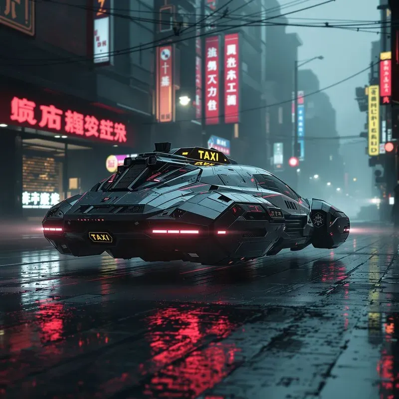 Cinematic Cyberpunk Scifi Characters