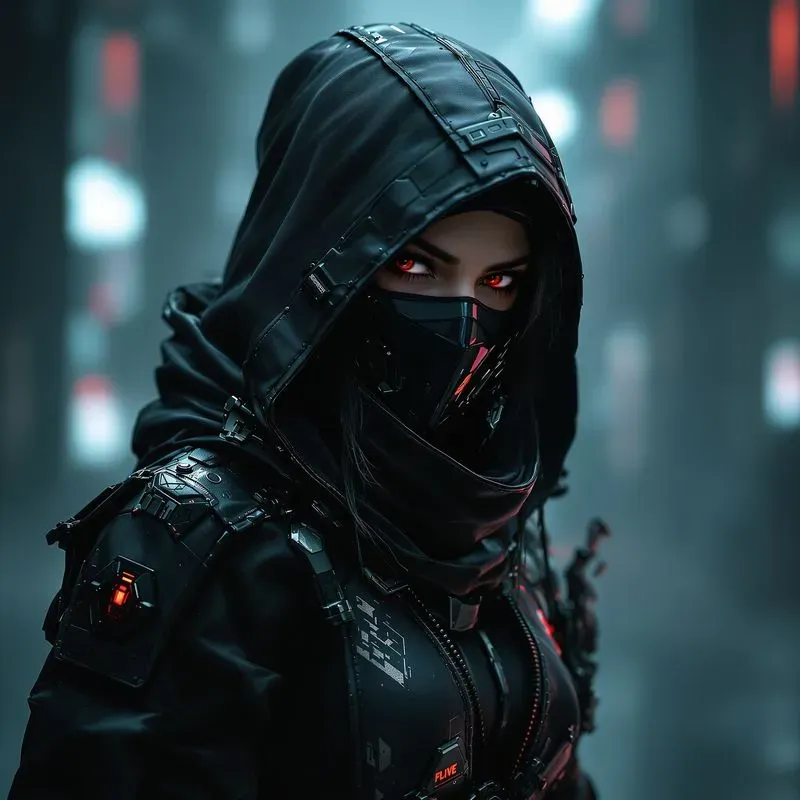 Cinematic Cyberpunk Scifi Characters