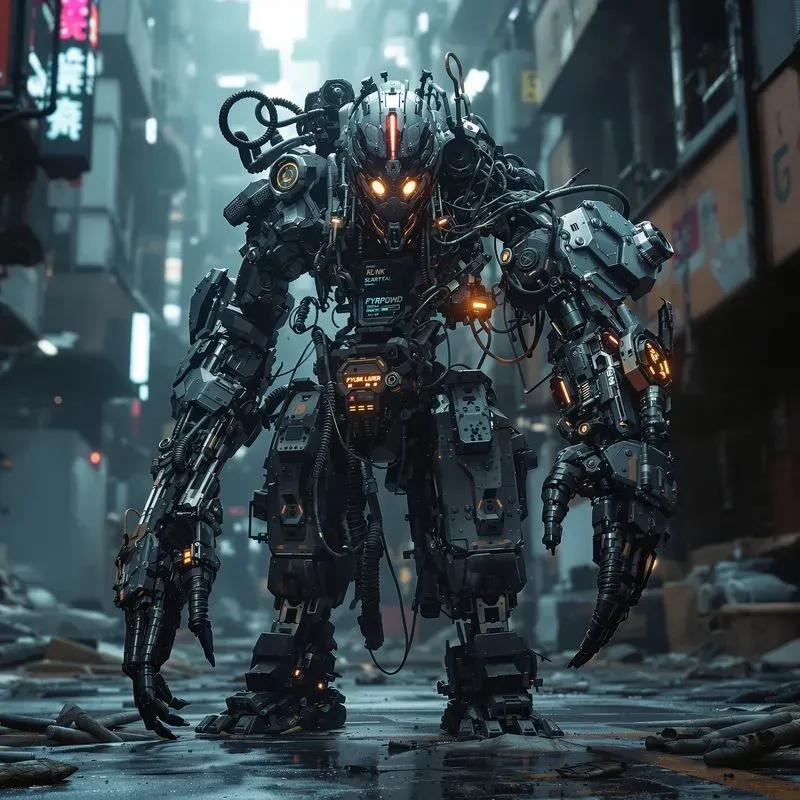 Cinematic Cyberpunk Scifi Characters