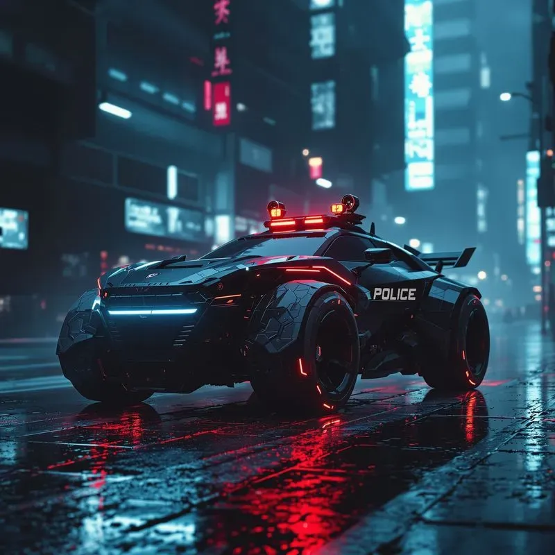 Cinematic Cyberpunk Scifi Characters