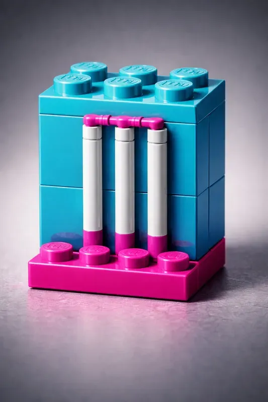 Lego Cricket Equipment