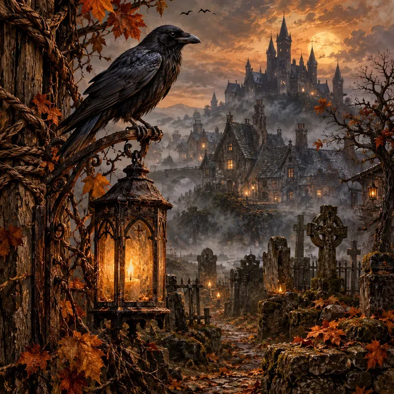 Gothic Halloween Storybooks