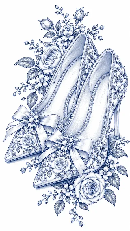 Blue Garden Royal Wedding Cliparts