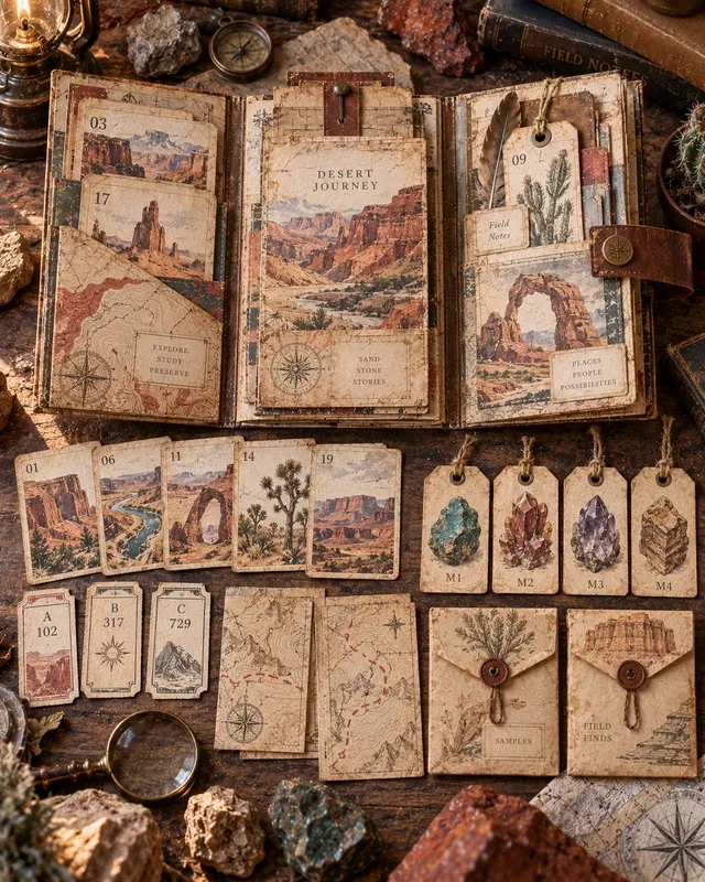 Junk Journal Printable Folios