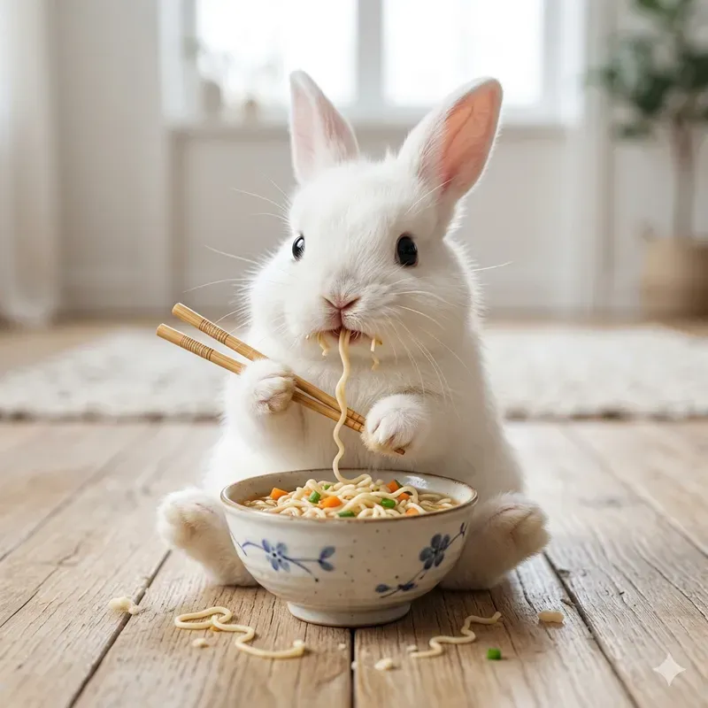 Cute Baby Animal Noodles