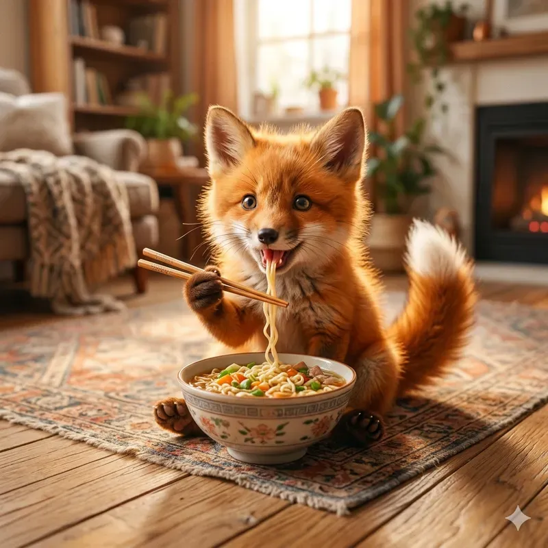 Cute Baby Animal Noodles