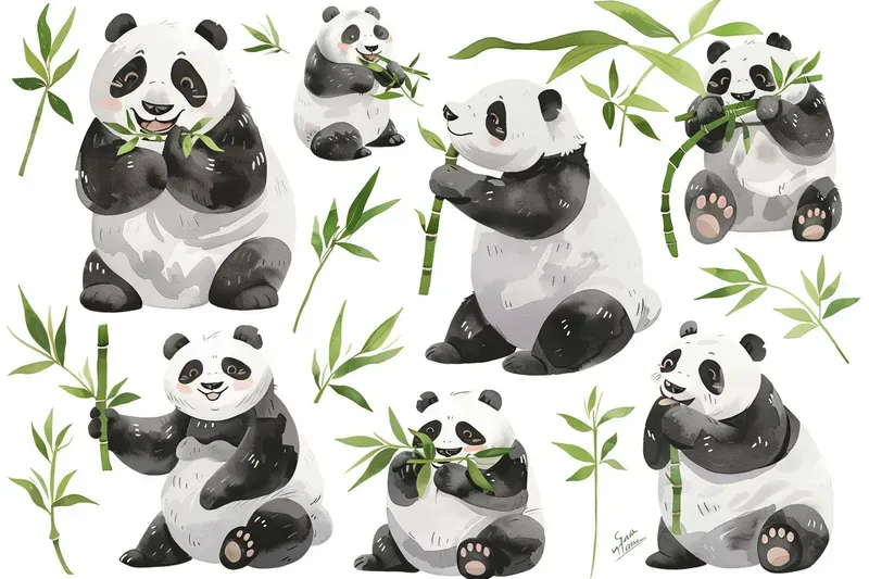 Storybook Character Pose Sheets