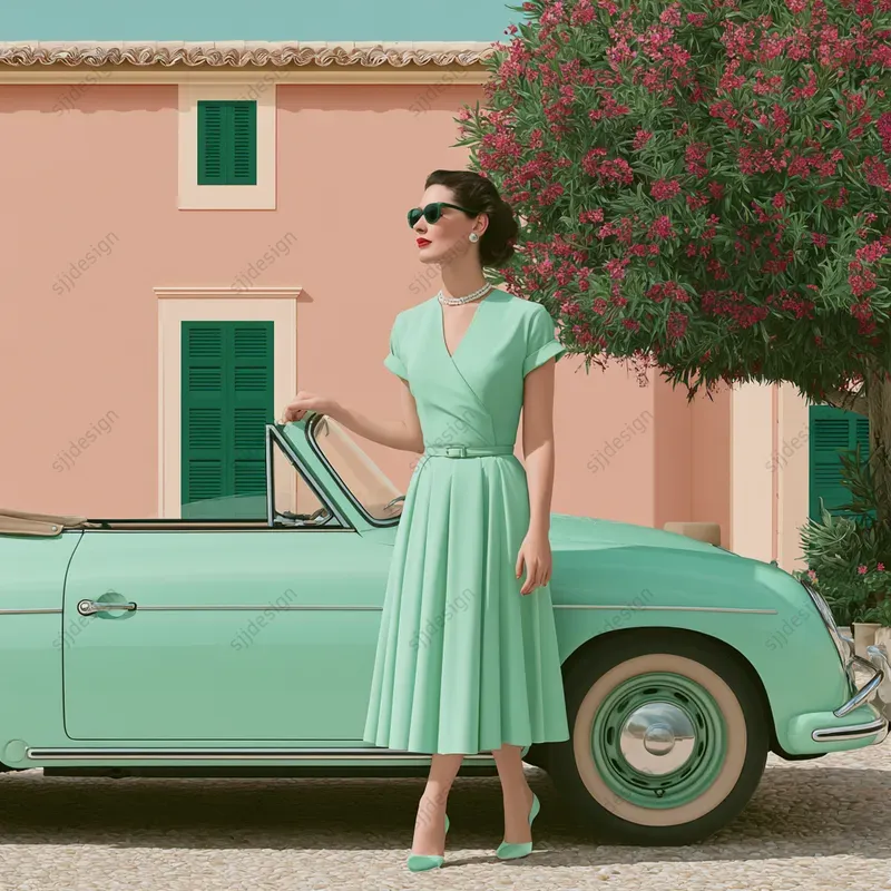 Retro Riviera Photo Style