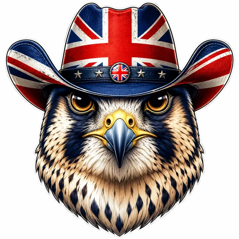 Patriotic Bird Head Logo Generator