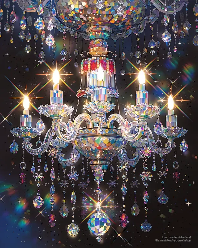 Luxury Holographic Christmas Cards