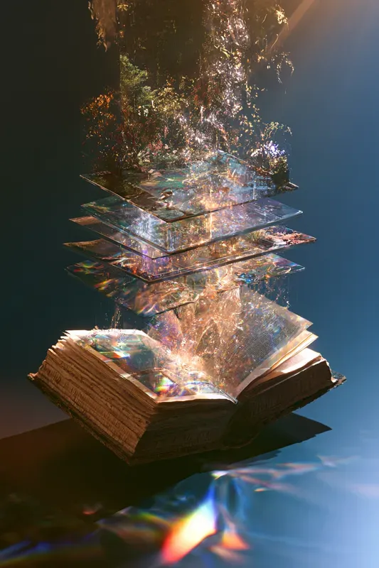Fantasy Book World Art Generator
