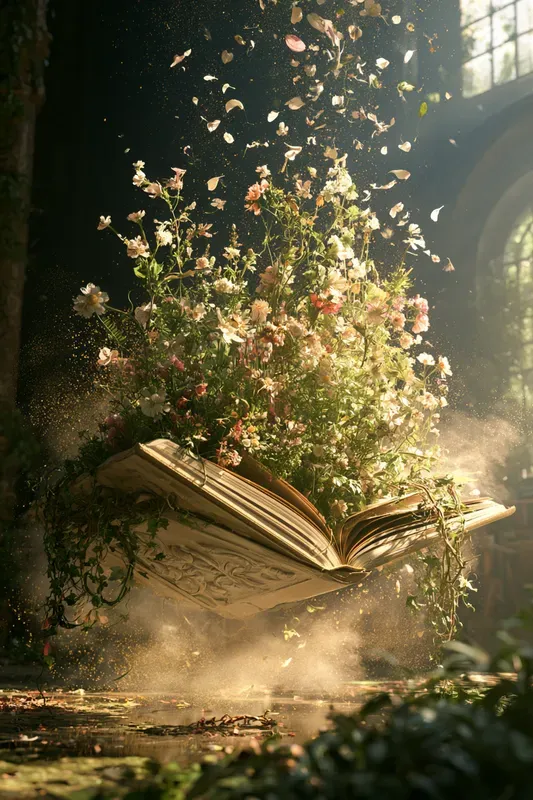 Fantasy Book World Art Generator