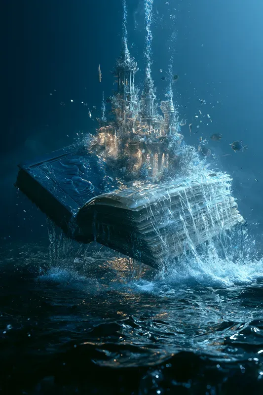 Fantasy Book World Art Generator