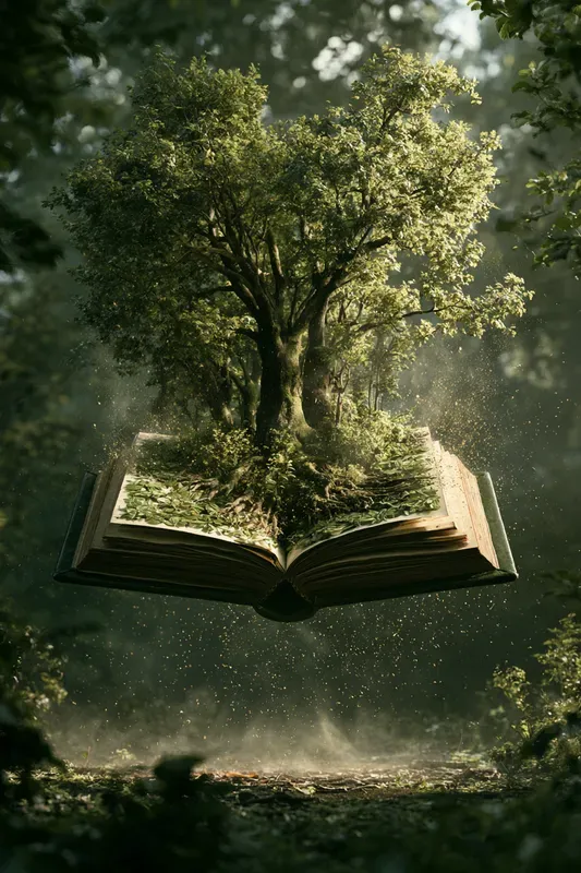 Fantasy Book World Art Generator