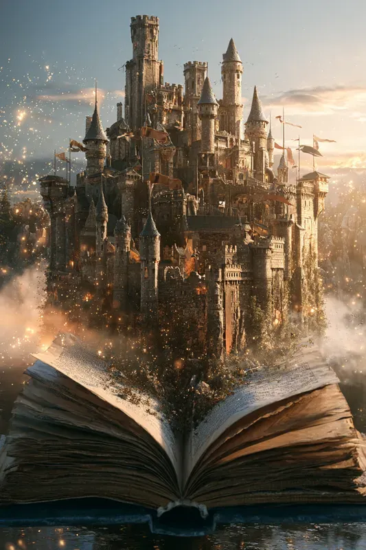 Fantasy Book World Art Generator