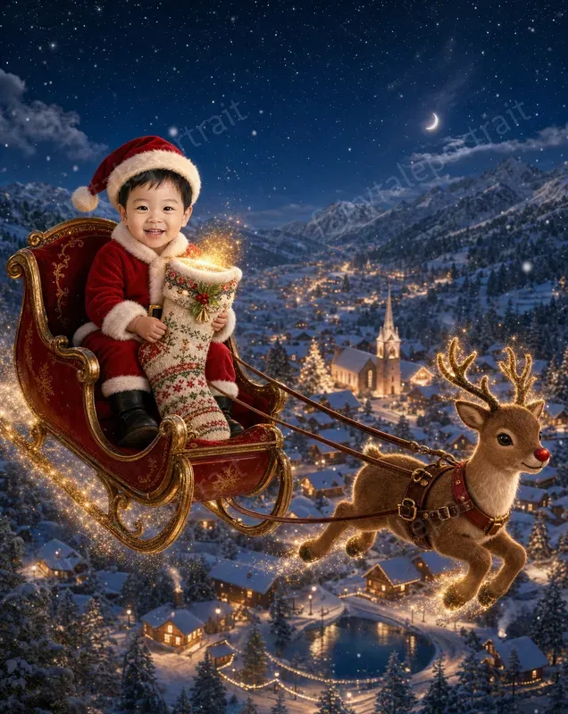 Your Childrens Magical Christmas Sleighs