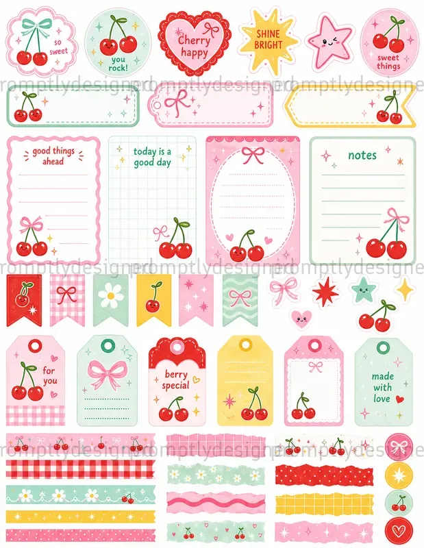 Bright Journal Asset Sheets