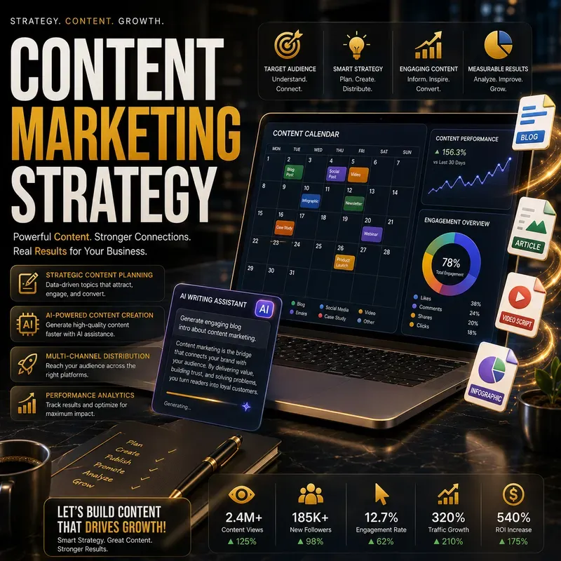 Premium Digital Marketing Posters