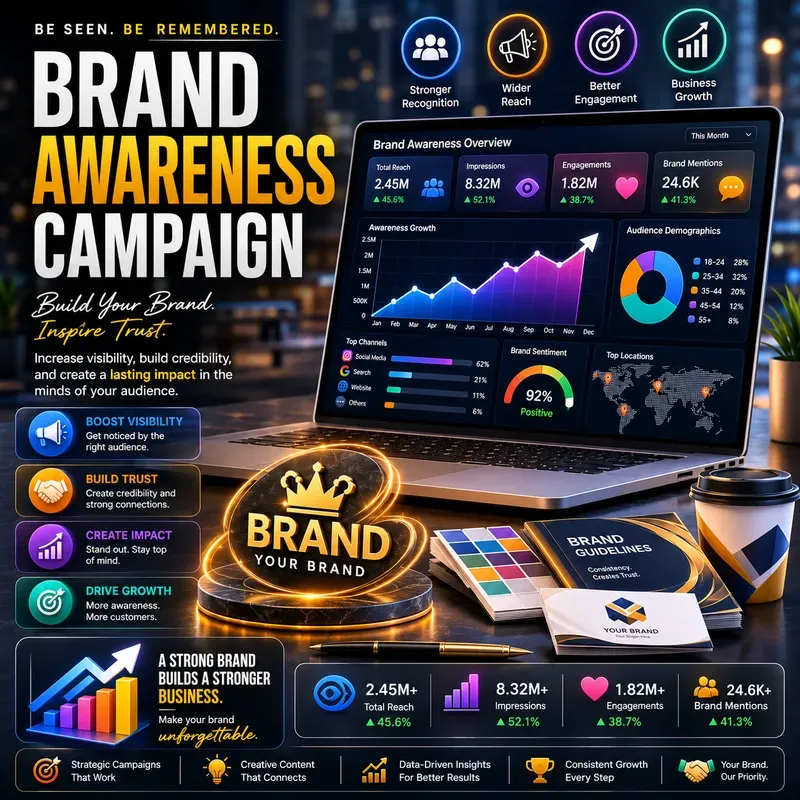 Premium Digital Marketing Posters